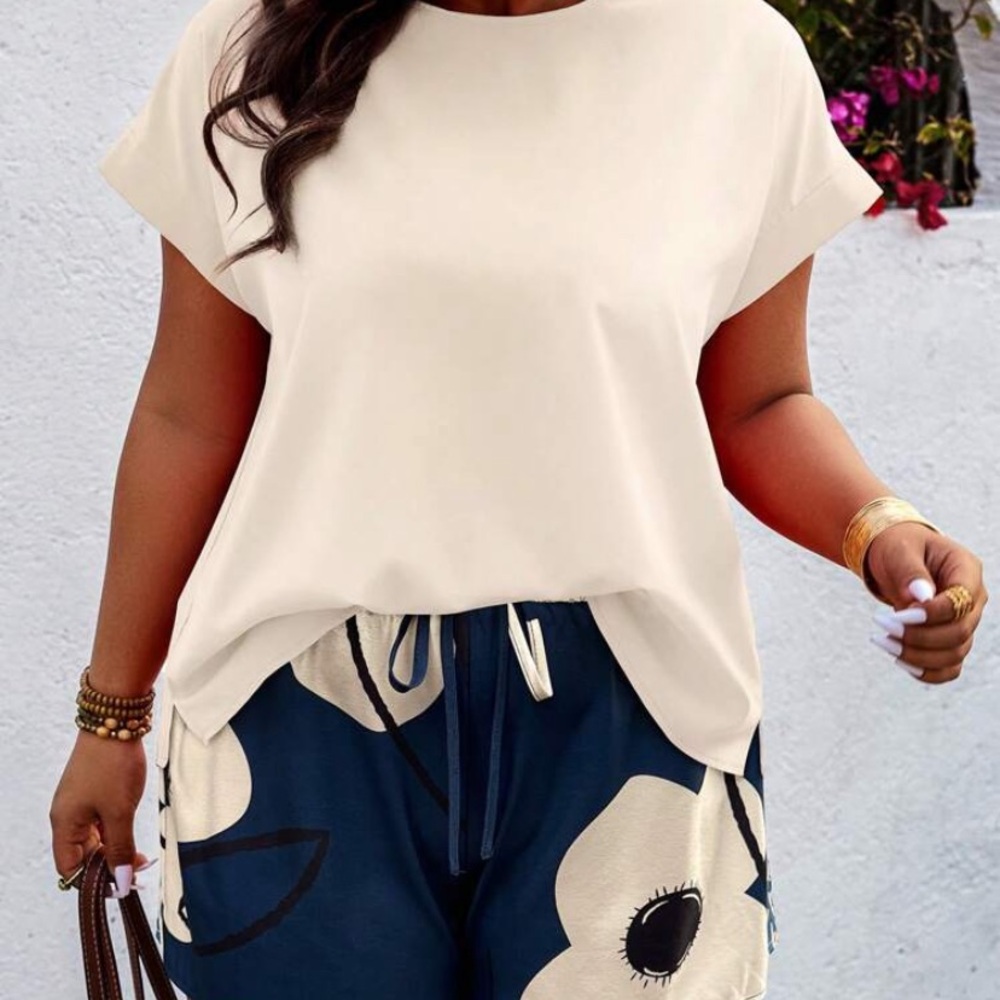 Elegant Cream Women's Top